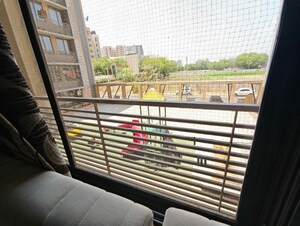 Balcony in 2 BHK Apartment at Near Vaishno Devi Circle On Sg Highway – for Rent