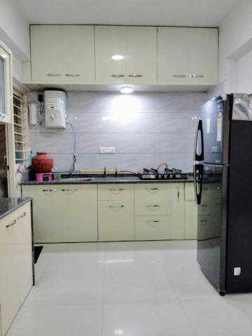 Kitchen in 2 BHK Apartment at Near Vaishno Devi Circle On Sg Highway – for Rent