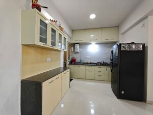 Kitchen in 2 BHK Apartment at Near Vaishno Devi Circle On Sg Highway – for Rent