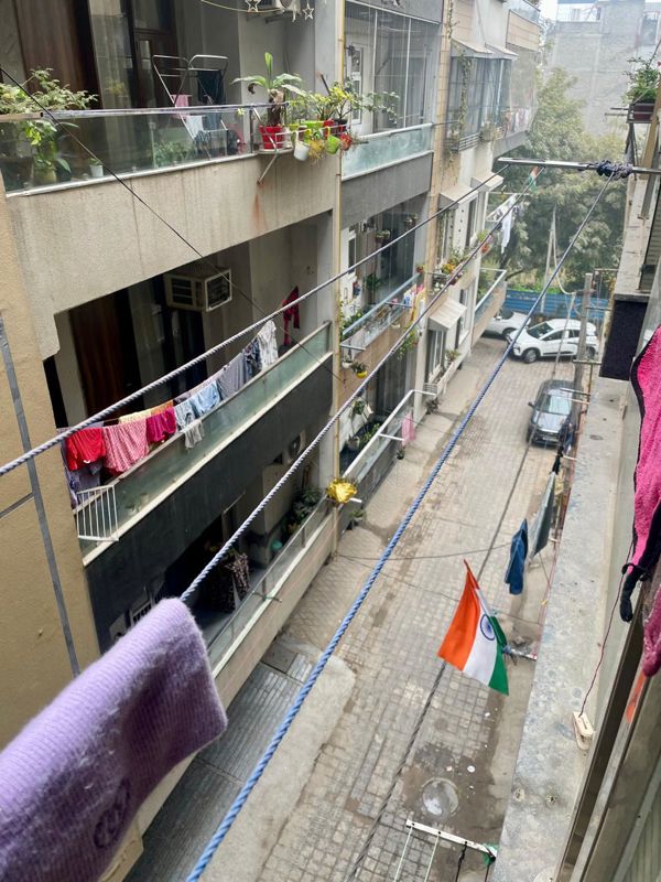 2 BHK + Pooja Room Apartment For Rent in Palm Residency Chhatarpur