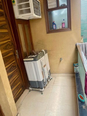 Balcony in 2 BHK Apartment at Palm Residency Chhatarpur, Chattarpur – for Rent