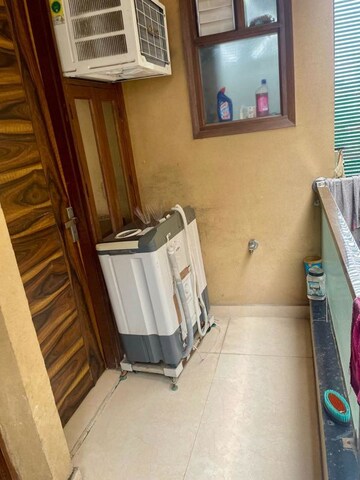 Balcony in 2 BHK Apartment at Palm Residency Chhatarpur, Chattarpur – for Rent