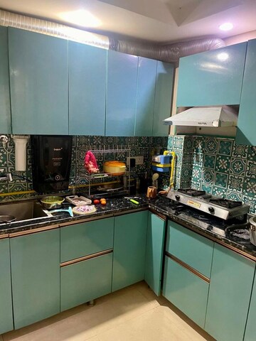 Kitchen in 2 BHK Apartment at Palm Residency Chhatarpur, Chattarpur – for Rent