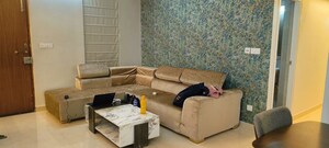 Living Room in 3 BHK Apartment at Ambuja Neotia Ecospace Residency, New Town – for Rent