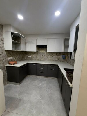 Kitchen in 3 BHK Apartment at Palm Residency Chhatarpur, Chattarpur – for Rent