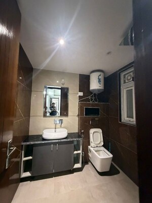 Kitchen in 3 BHK Apartment at Palm Residency Chhatarpur, Chattarpur – for Rent