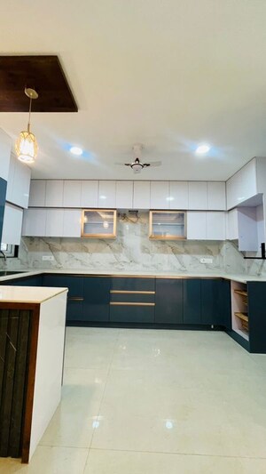 Kitchen in 3 BHK Apartment at Palm Residency Chhatarpur, Chattarpur – for Rent