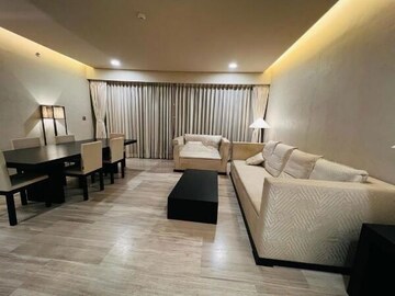 Living Room in 4 BHK Apartment at Lodha World Crest, Worli – for Sale