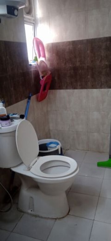 Bathroom in 3 BHK Apartment at Panchsheel Greens II, Sector 16 Greater Noida – for Rent