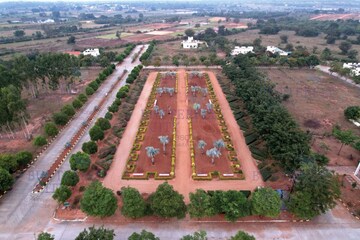  Plot – Exterior View View at Fortune Butterfly City, Kadthal - for Sale