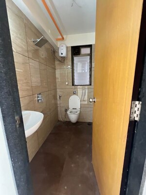 Bathroom in 2 BHK Apartment at Chandak 34 Park Estate, Goregaon West – for Rent