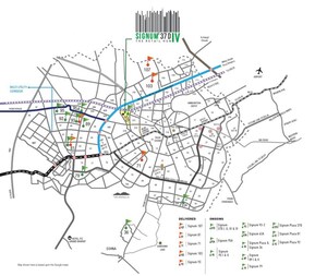  Shop – Map Location View at Signature Signum 37D III, Sector 37d - for Sale