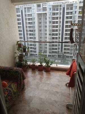 Balcony in 3 BHK Apartment at Pethkar Samrajya, Kothrud – for Rent