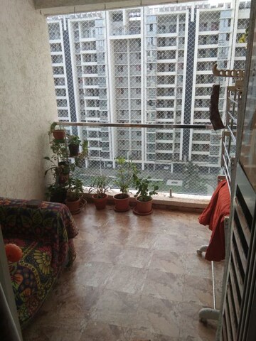 Balcony in 3 BHK Apartment at Pethkar Samrajya, Kothrud – for Rent