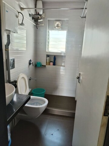Bathroom in 2 BHK Apartment at Mahim – for Sale