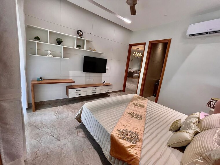 Bedroom, nandita-mayfair-park 2.5 Bedroom 1325 Sq.Ft. Apartment In Kishanpura Zirakpur 9951985