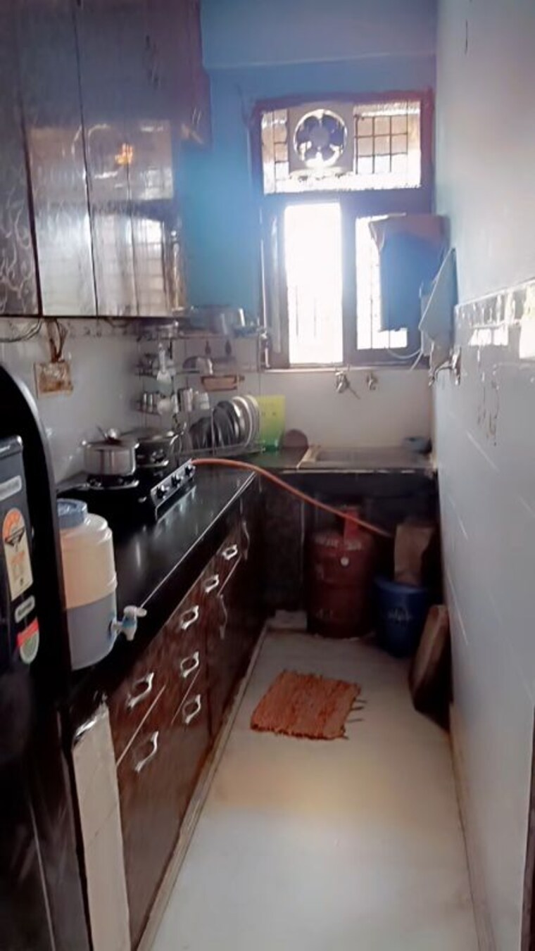 Kitchen, shalimar garden extension i 1 Bedroom 500 Sq.Ft. Builder Floor In Shalimar Garden Extension I Ghaziabad 9952183