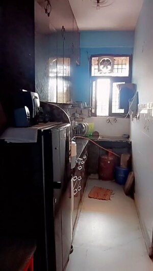 Kitchen in 1 BHK Builder Floor at Shalimar Garden Extension I – for Sale