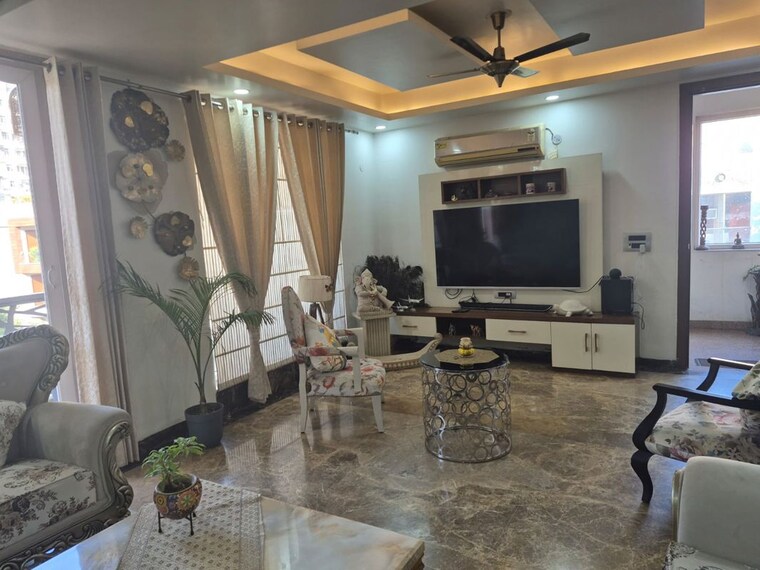 Living Room, mohit-house 2 Bedroom 2000 Sq.Ft. Builder Floor In Sushant Lok I Gurgaon 9952189