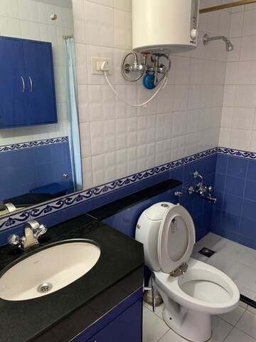 Bathroom in 2 BHK Apartment at Eros Wembley Estate, Sector 50 – for Rent