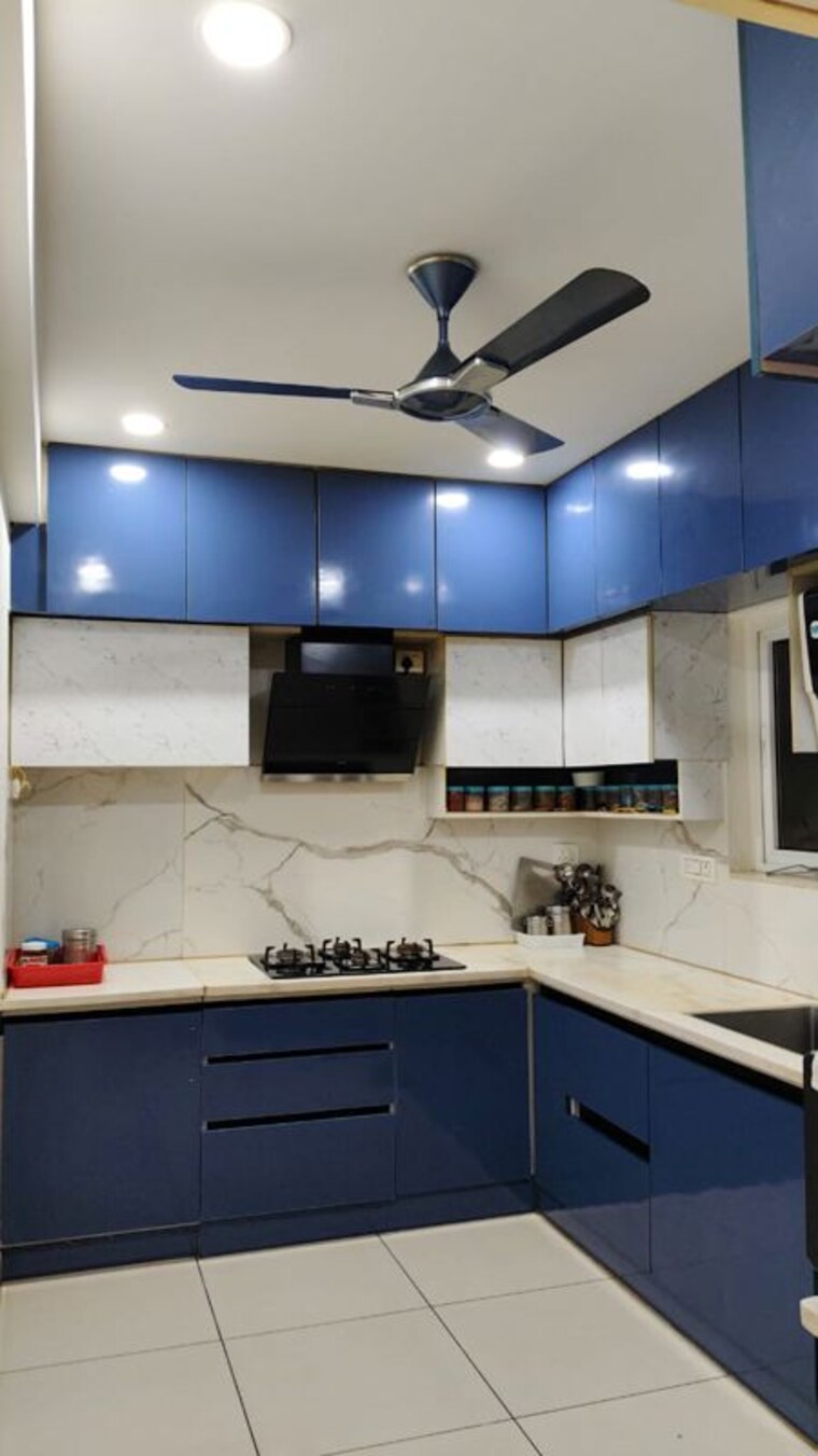 Kitchen, accurate-wind-chimes 3 Bedroom 1700 Sq.Ft. Apartment In Gachibowli Hyderabad 9952142