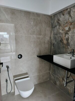 Bathroom in 3 BHK Apartment at A And A Breeza, Koregaon Park – for Rent