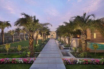 Balcony in 3 BHK Villa at Puri Aanandvilas, Sector 81 – for Sale