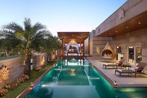 Swimming Pool in 3 BHK Villa at Puri Aanandvilas, Sector 81 – for Sale