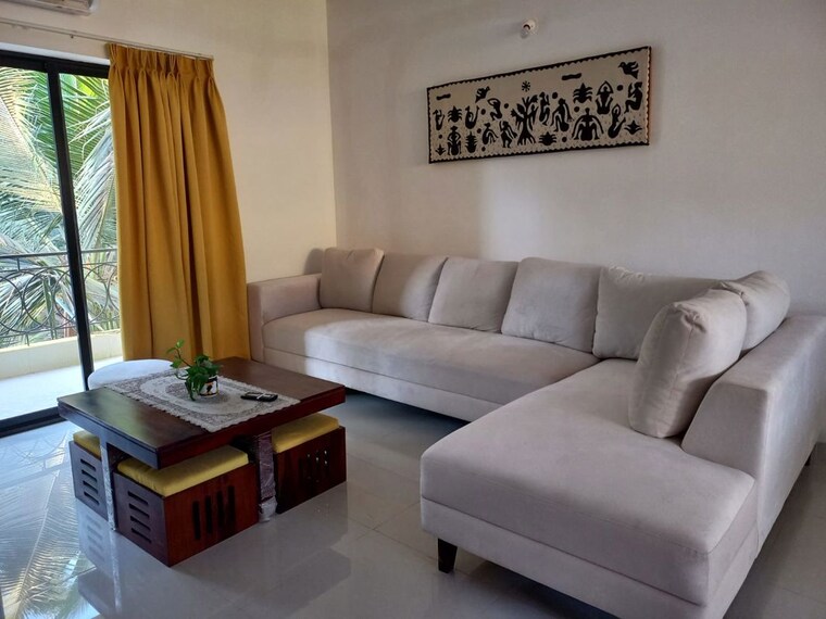 Living Room, siolim 2 Bedroom 1000 Sq.Ft. Apartment In Siolim Goa 9952315