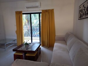Living Room in 2 BHK Apartment at Siolim – for Rent
