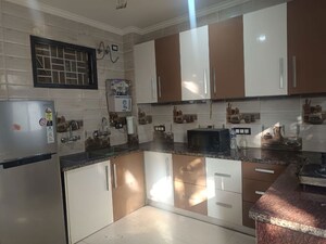 Kitchen in 3 BHK Builder Floor at Ansal Sushant Lok I, Sector 43 – for Rent