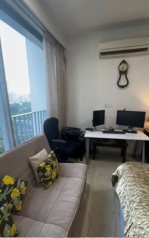 Living Room in 3 BHK Apartment at Oberoi Exquisite Goregaon, Goregaon East – for Rent