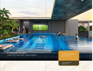 Swimming Pool in 2 BHK Apartment at Wakad – for Sale