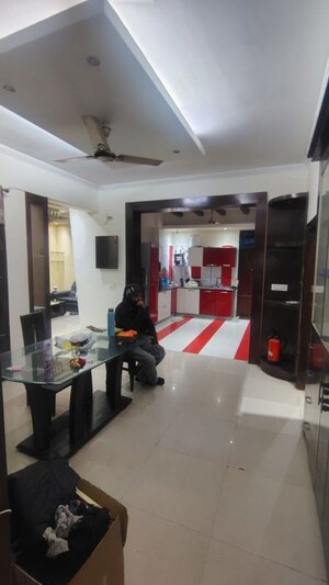 Living Room in 3 BHK Apartment at HBH Galaxy Apartments, Sector 43 – for Rent