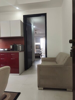 Kitchen in 1 BHK Builder Floor at Greater Kailash I – for Rent