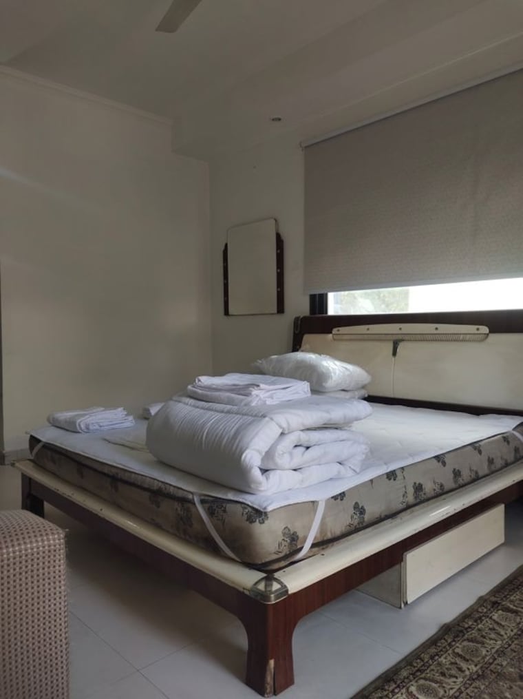 Bedroom, greater kailash i 1 Bedroom 1100 Sq.Ft. Builder Floor In Greater Kailash I Delhi 9946476