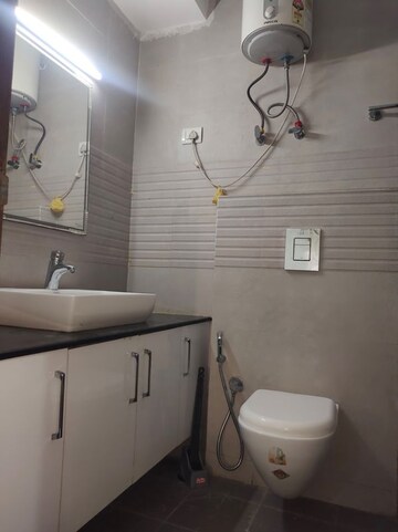 Bathroom in 1 BHK Builder Floor at Greater Kailash I – for Rent
