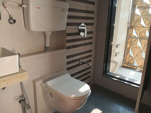 Bathroom in 1 BHK Apartment at JVM Magnum, Dhokali – for Rent