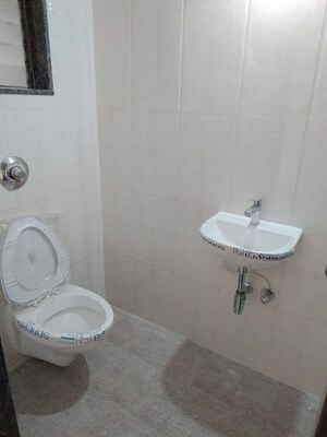 Bathroom in 1 BHK Apartment at Shivam Gulmohar, Goregaon West – for Rent