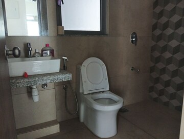 Bathroom in 2 BHK Apartment at Kalpataru Immensa, Kolshet Road – for Rent