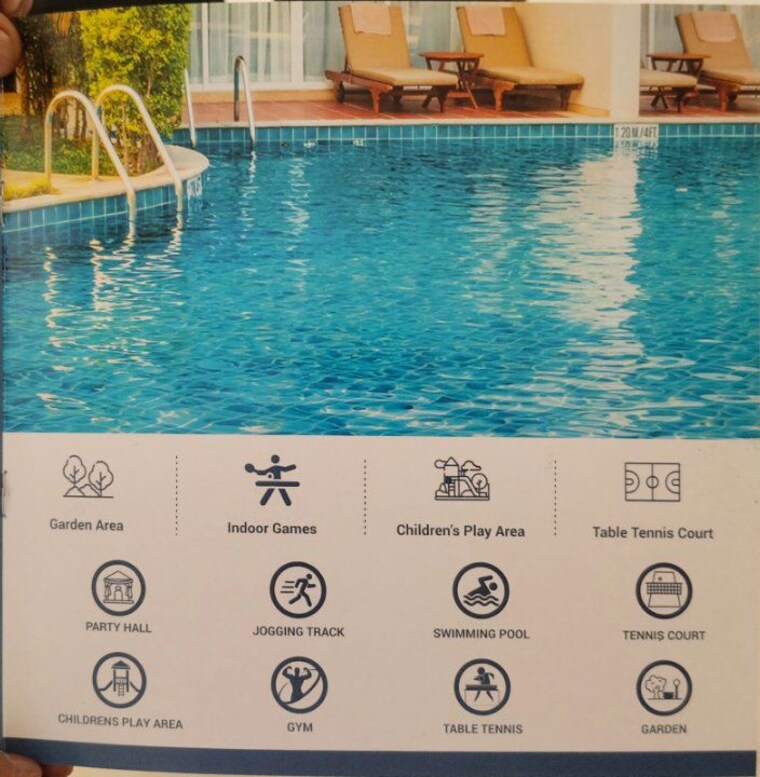 Swimming Pool, sriven-daksha-elite 2 Bedroom 980 Sq.Ft. Apartment In Bommasandra Bangalore 9904032