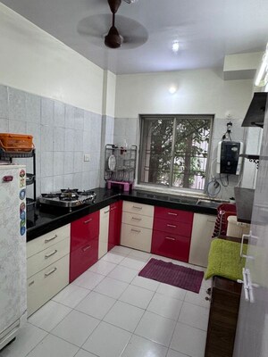 Kitchen in 1 BHK Apartment at Atlanta CHS, Malad West – for Rent