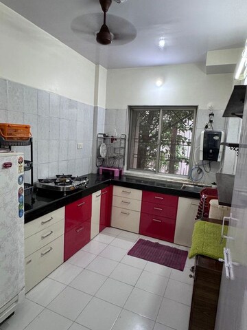 Kitchen in 1 BHK Apartment at Atlanta CHS, Malad West – for Rent