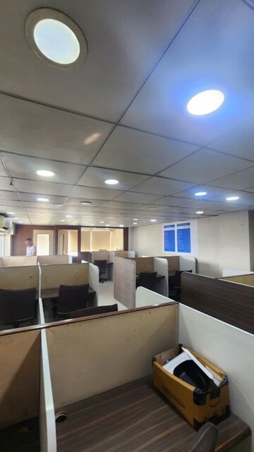 Team Area in  Office Space at Shivalik Abaise, Prahlad Nagar – for Rent