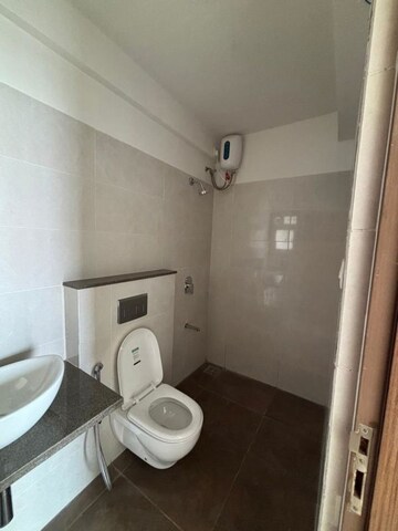 Bathroom in 3 BHK Apartment at Adani Ten BKC, Bandra East – for Rent