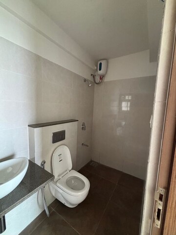 Bathroom in 3 BHK Apartment at Adani Ten BKC, Bandra East – for Rent