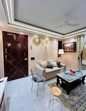 Living Room in 2 BHK Builder Floor at Saket – for Rent