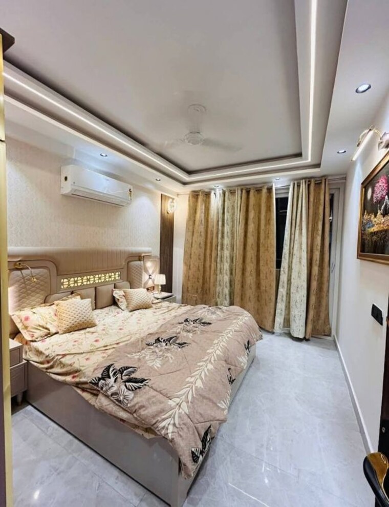 Bedroom, saket 2 Bedroom 1000 Sq.Ft. Builder Floor In Saket Delhi 9952935