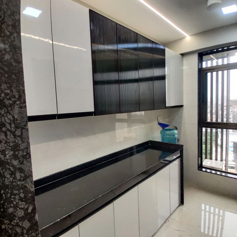 Kitchen, sheth-auris-bliss 2 Bedroom 677 Sq.Ft. Apartment In Malad West Mumbai 9952939