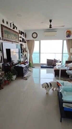 Living Room in 3 BHK Apartment at Satyam Springs, Deonar – for Rent